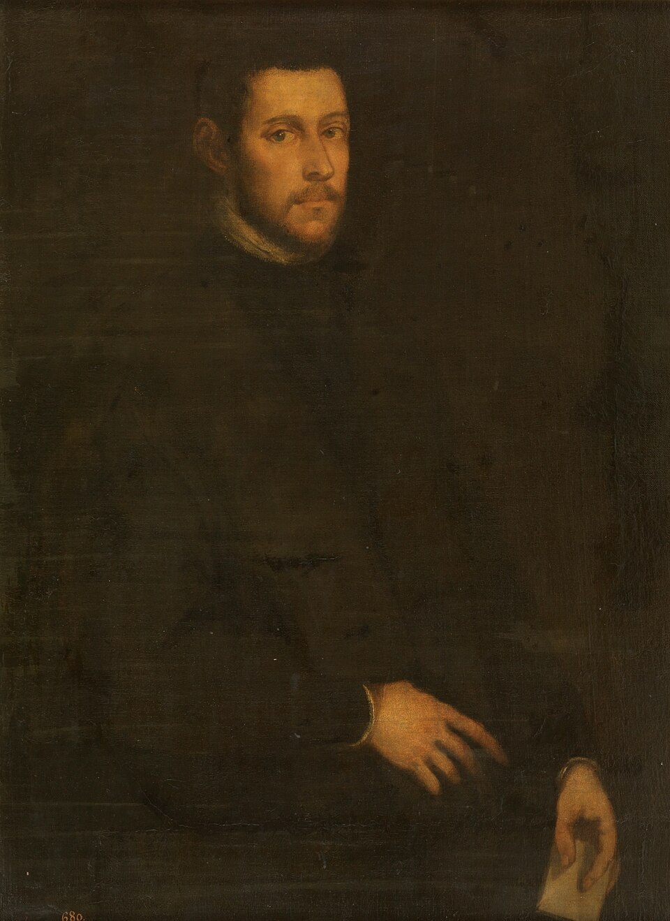 Paris Bordone — Venetian Renaissance master and Titian's protégée known for his luminous female allegories, featured in counted cross stitch patterns by Sunrays Creations. Paris Bordone (1500–1571), a Venetian Renaissance painter who trained under Titian and became a master of the Mannerist style. Famous for his complex architectural perspectives, rich crimson palettes, and elegant female portraits. No confirmed portrait found. His works are featured as counted cross stitch patterns by Sunrays Creations.