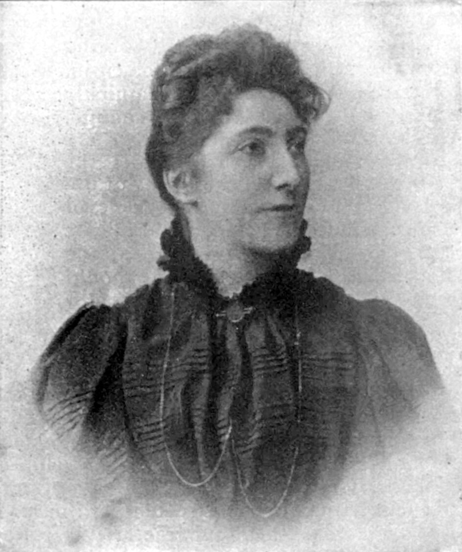 Portrait of Artist Catharina (Catherine) Klein A historical portrait of Catharina Klein, the famous German flower and botanical painter, originally featured in a late 19th-century art publication.