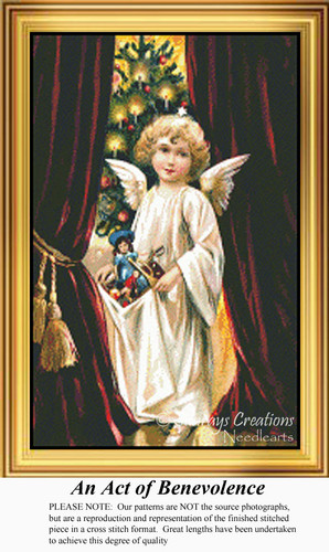 An Act of Benevolence, NS-96 cross stitch pattern