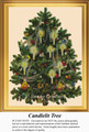  Vintage Cross Stitch Pattern | Candlelit Tree