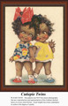 Vintage Cross Stitch Pattern | Cutiepie Twins