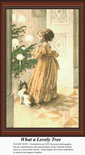 What a Lovely Tree, NS-101 cross stitch pattern