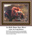 Fine Art Cross Stitch Pattern | La Belle Dame Sans Merci 