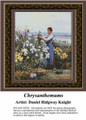 Fine Art Cross Stitch Pattern | Chrysanthemums