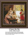 Social Cross Stitch Pattern | L'heure Du The