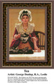 Women in Cross Stitch Pattern | Tea