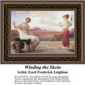 Fine Art Cross Stitch Pattern | Winding the Skein