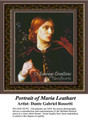 Women in Cross Stitch Pattern | Portrait of Maria Leathart 