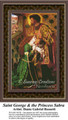 Fine Art Cross Stitch Pattern | Saint George and the Princess Sabra