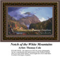 Landscape Cross Stitch Pattern | Notch of the White Mountains