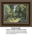 Eichenwald, Fine Art Counted Cross Stitch Pattern, Alluring Landscapes Counted Cross Stitch Pattern