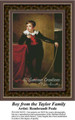 Boy from the Taylor Family, Fine Art Counted Cross Stitch Pattern, Children Counted Cross Stitch Pattern