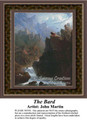 The Bard, Fine Art Counted Cross Stitch Pattern, Alluring Landscapes Counted Cross Stitch Pattern