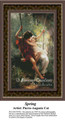 Spring, Fine Art Counted Cross Stitch Pattern, Spring Counted Cross Stitch Patterns