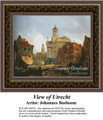 View of Utrecht, Fine Art Counted Cross Stitch Pattern, Urban Counted Cross Stitch Pattern