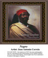 Negro, Fine Art Counted Cross Stitch Pattern, People of Color Counted Cross Stitch, Men Counted Cross Stitch Pattern