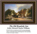 The Old Roadside Inn, Architecture Counted Cross Stitch Pattern, Fine Art Counted Cross Stitch Pattern