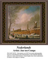 Nederlands, Windmill Counted Cross Stitch Pattern, Alluring Landscapes Counted Cross Stitch Patterns