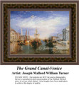 The Grand Canal-Venice, Fine Art Counted Cross Stitch Pattern, Waterscapes Counted Cross Stitch Pattern