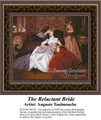 The Reluctant Bride, Fine Art Counted Cross Stitch Pattern, Women Counted Cross Stitch Pattern