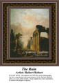 The Ruin, Architecture Counted Cross Stitch Patterns, Fine Art Counted Cross Stitch Pattern