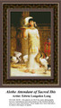 Alethe Attendant of Sacred Ibis, Fine Art Counted Cross Stitch Pattern, Women Counted Cross Stitch Pattern