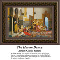 The Harem Dance, Social Counted Cross Stitch Pattern, Fine Art Counted Cross Stitch Pattern