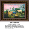 Country Cross Stitch Pattern | The Farmyard