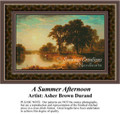 A Summer Afternoon, Fine Art Counted Cross Stitch Pattern, Summer Counted Cross Stitch Pattern,  Alluring Landscapes Counted Cross Stitch Patterns