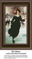 The Skater, Fine Art Counted Cross Stitch Pattern, Women Counted Cross Stitch Pattern