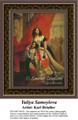 Yuliya Samoylova, Fine Art Counted Cross Stitch Pattern, Family Counted Cross Stitch Pattern