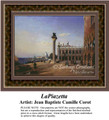 LaPiazetta, Architecture Counted Cross Stitch Pattern, Fine Art Counted Cross Stitch Pattern