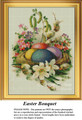 Easter Cross Stitch Pattern Miniature | Easter Bouquet