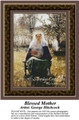 Blessed Mother, Fine Art Counted Cross Stitch Pattern, Women Counted Cross Stitch Patterns