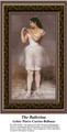 The Ballerina, Ballet Counted Cross Stitch Pattern, Fine Art Counted Cross Stitch Pattern