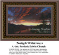 Twilight Wilderness, Fine Art Counted Cross Stitch Pattern, Alluring Landscapes Counted Cross Stitch Pattern