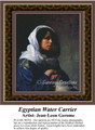 Egyptian Water Carrier, Fine Art Counted Cross Stitch Pattern, Women Counted Cross Stitch Pattern