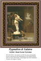 Pygmalion & Galatea, Fine Art Cross Stitch Pattern, Romance Counted Cross Stitch Pattern