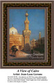 A View of Cairo, Fine Art Counted Cross Stitch Pattern