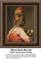 Black Bashi-Bazouk, Fine Art Counted Cross Stitch Pattern, Men Counted Cross Stitch Pattern