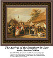 The Arrival of the Daughter-in-law, Fine Art Counted Cross Stitch Pattern, Social Counted Cross Stitch Pattern