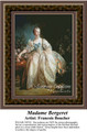 Madame Bergeret, Fine Art Counted Cross Stitch Pattern, Women Counted Cross Stitch Pattern