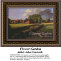 Flower Garden, Fine Art Counted Cross Stitch Pattern