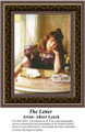 Fine Art Cross Stitch Pattern | The Letter