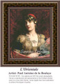 L Orientale, Fine Art Counted Cross Stitch Pattern, Women Counted Cross Stitch Pattern