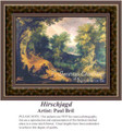 Hirschjagd, Fine Art Counted Cross Stitch Pattern, Alluring Landscapes Counted Cross Stitch Patterns