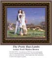 Fine Art Cross Stitch Pattern | The Pretty Baa-Lambs