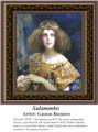 Salammbo, Fine Art Counted Cross Stitch Pattern, Women Counted Cross Stitch Pattern