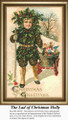 Vintage Cross Stitch Pattern | The Lad of Christmas Holly