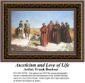 Asceticism and Love of Life, Fine Art Counted Cross Stitch Pattern